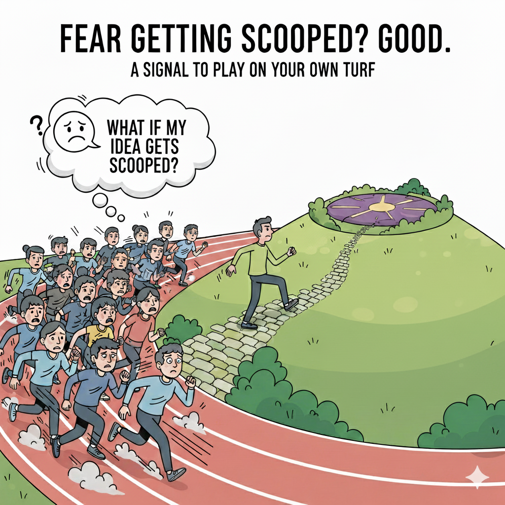 Fear Getting Scooped